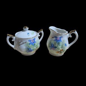 Colorado Columbine Sugar & Creamer Set